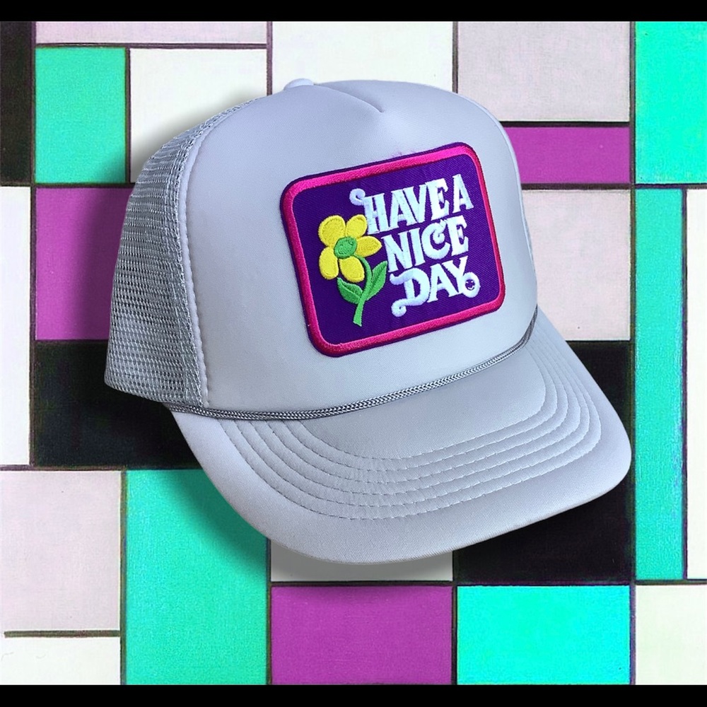 Have a nice day trucker hat